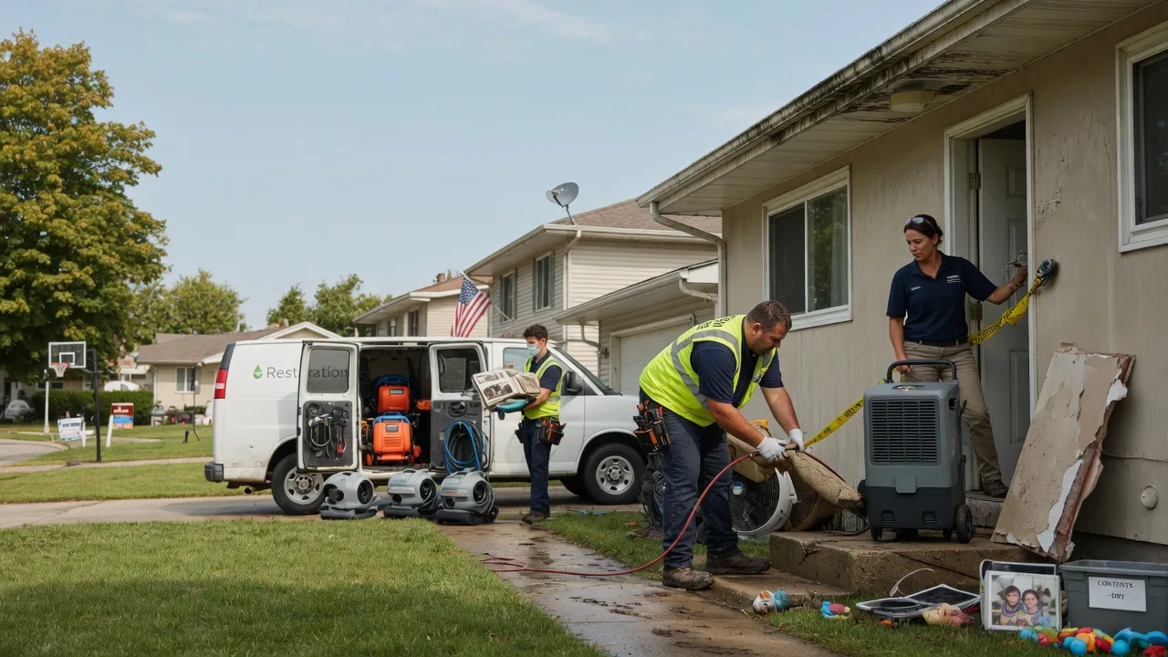 Water Damage Restoration in Rolling Meadows, IL near me